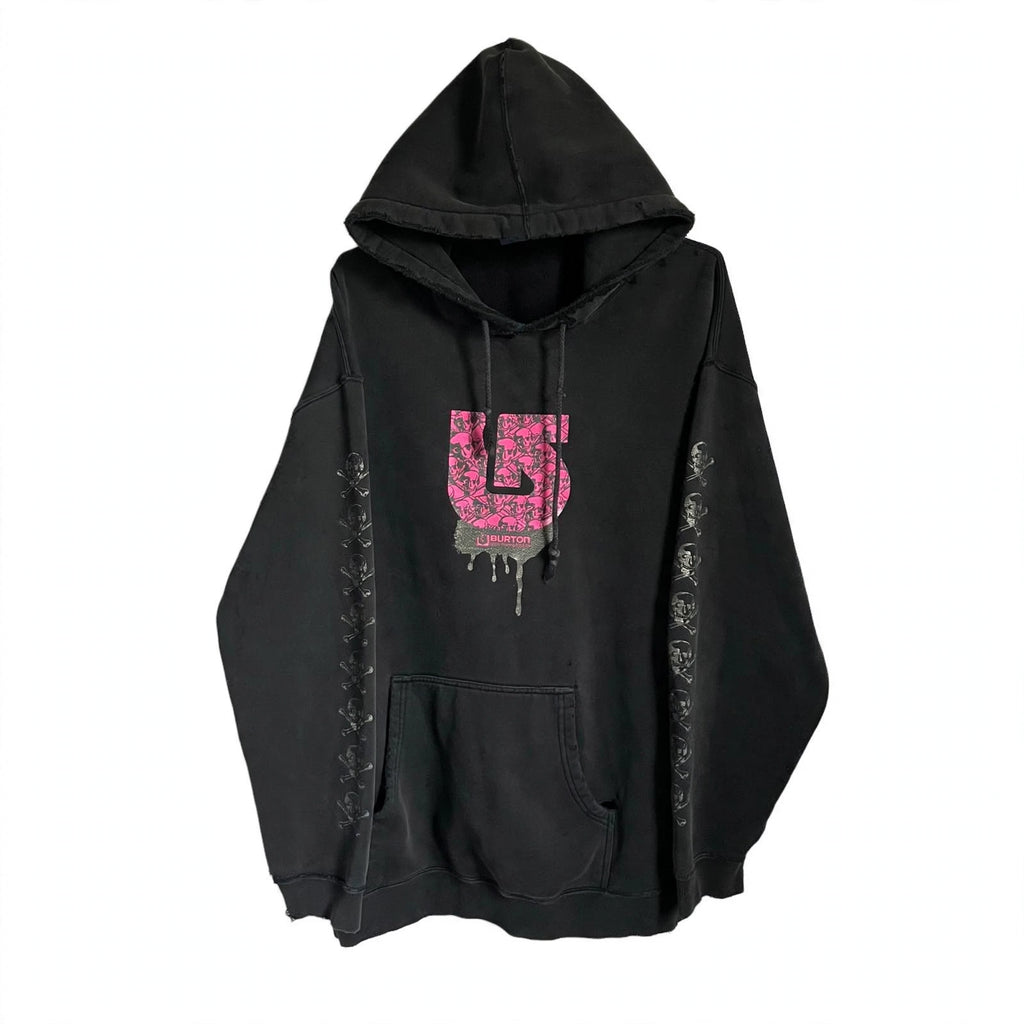 2000s SNOW BOARD “SKULL SLEEVES ” HOODIE (EXTRALARGE)