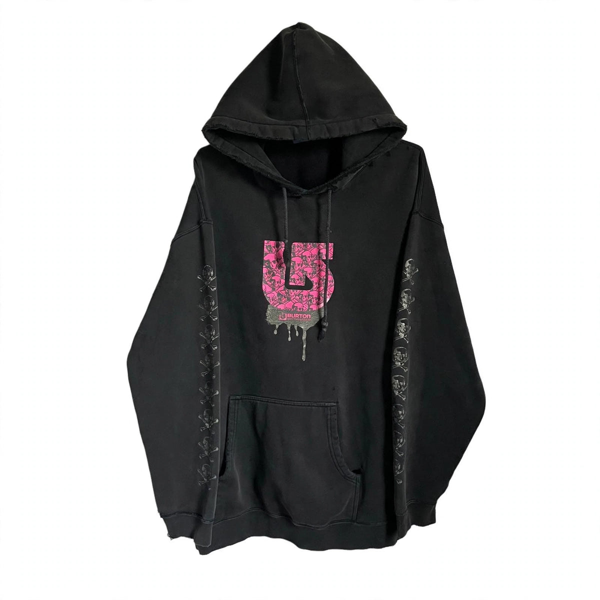 2000s SNOW BOARD “SKULL SLEEVES ” HOODIE (EXTRALARGE)
