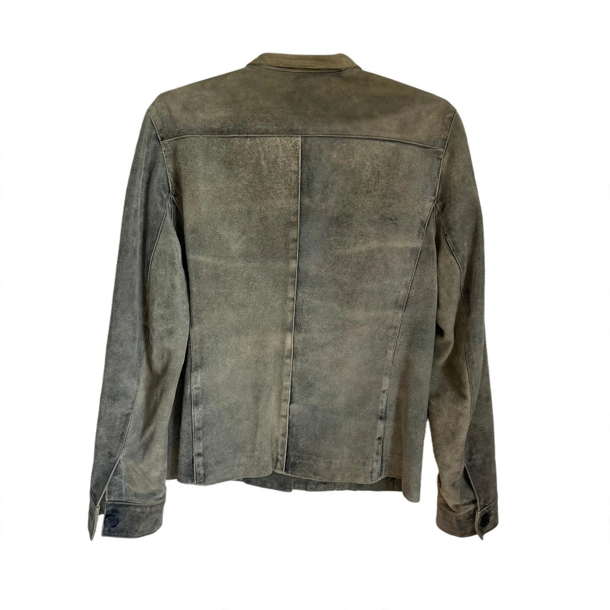 2000s KORS LEATHER JACKET (SMALL)
