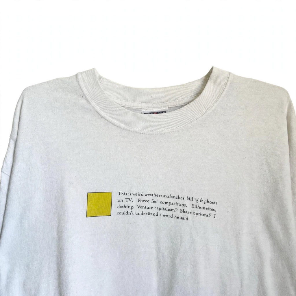 2000s RADIOHEAD HAIL TO THE THIEF TEE (EXTRALARGE)