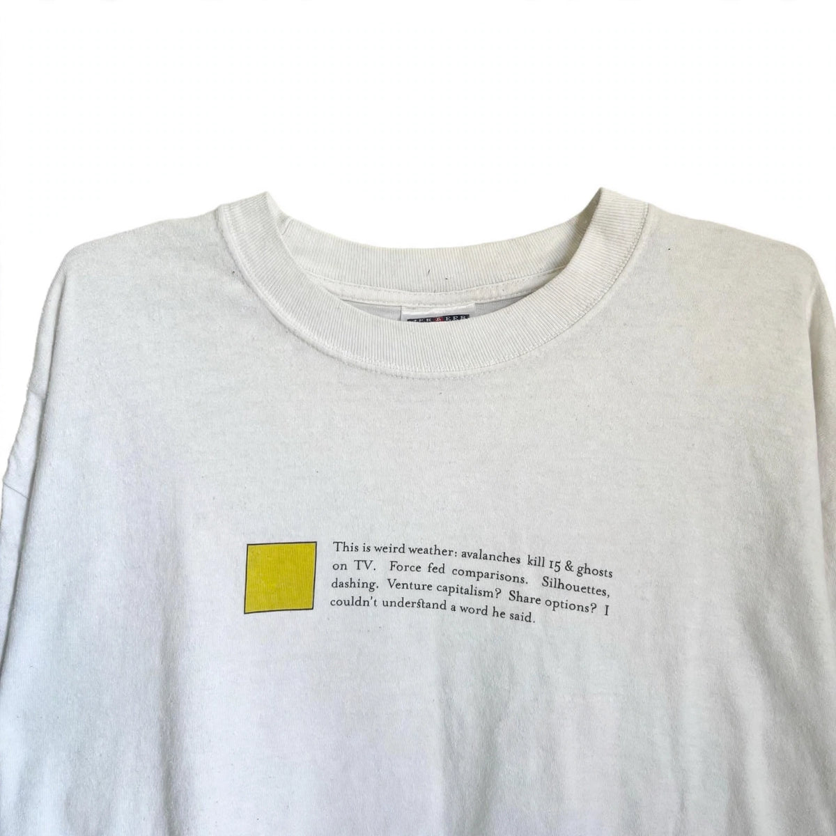 2000s RADIOHEAD HAIL TO THE THIEF TEE (EXTRALARGE)