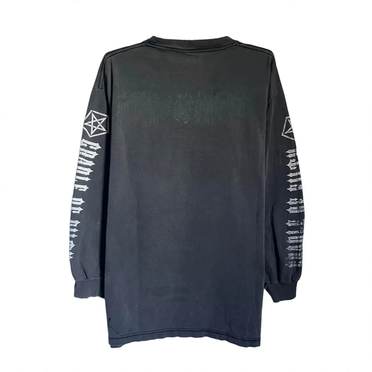 1990s CRADLE OF FILTH “THE PRINCIPLE OF EVIL MADE FLESH” LONG SLEEVE TEE (EXTRALARGE)