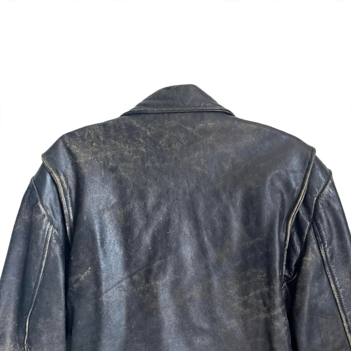 1980s OPEN ROAD LEATHER MOTOR JACKET (LARGE)