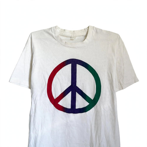 1980s PEACE SIGNS TEE (LARGE)