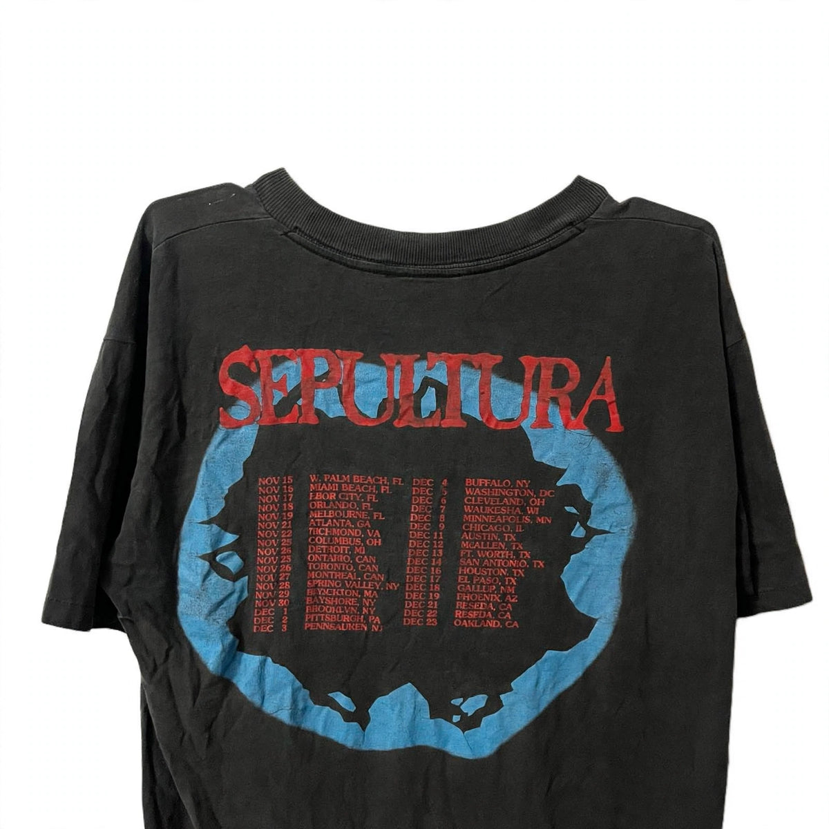 1990s SEPULTURA “SCHIZOPHRENIA” TEE (LARGE)