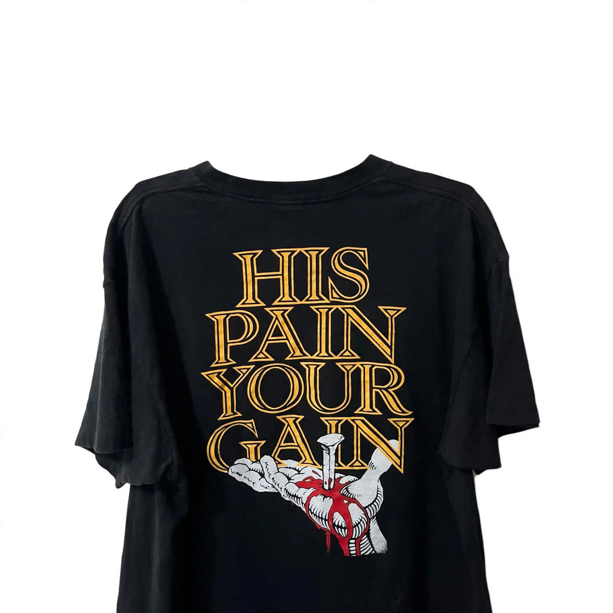 1990s LORDS GYM “HIS PAIN YOUR GAIN” TEE (EXTRALARGE)