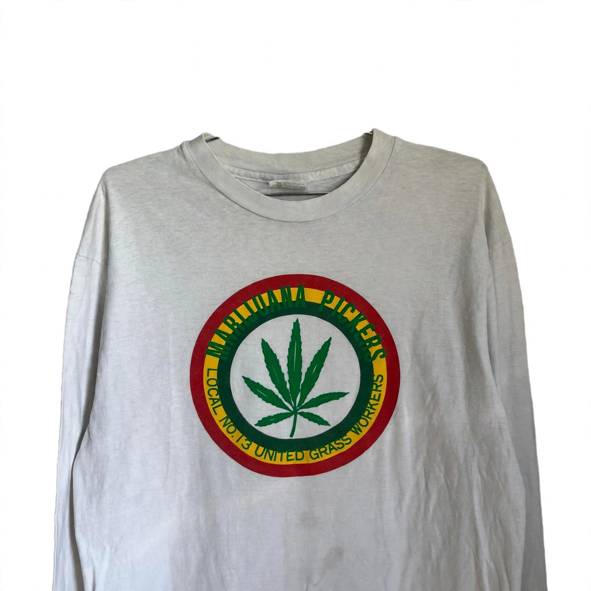 1990s MARIJUANA PICKERS LONG SLEEVE TEE (LARGE)