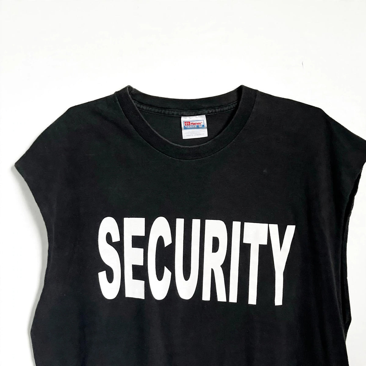 1990s SECURITY “CUT OFF” TEE (EXTRALARGE)
