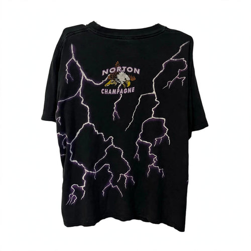 1990s AMERICAN THUNDER “FEEL THE WIND“ TEE (EXTRALARGE)