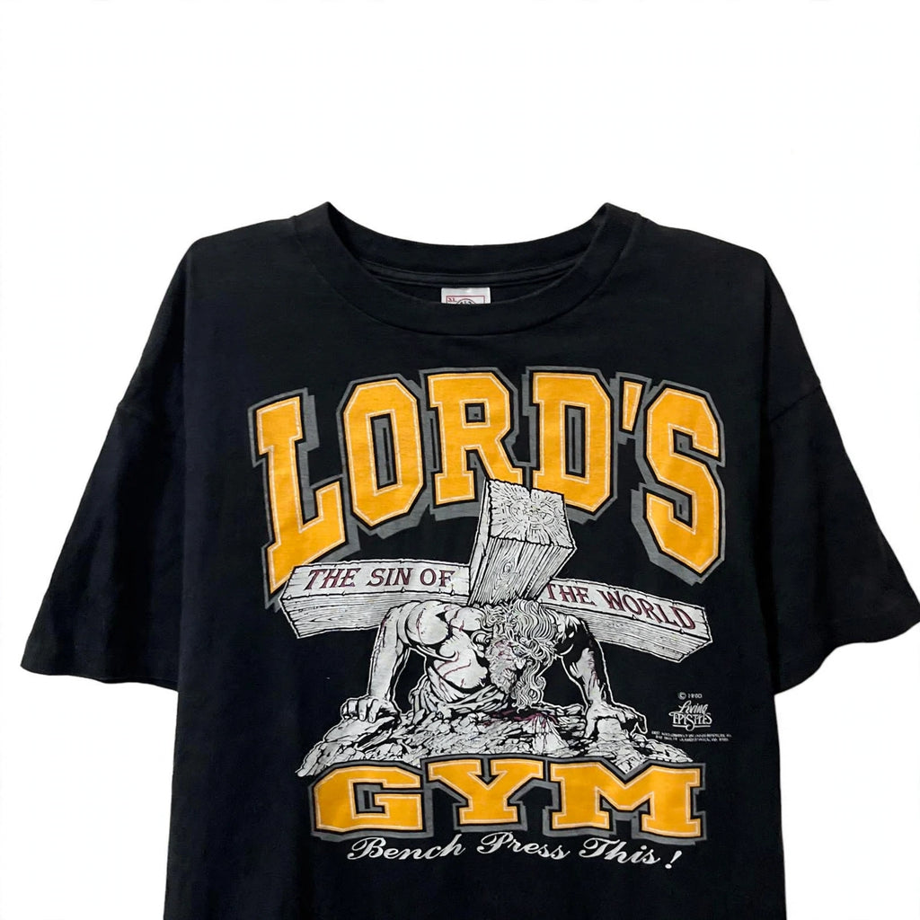 1990s LORDS GYM “HIS PAIN YOUR GAIN” TEE (EXTRALARGE)