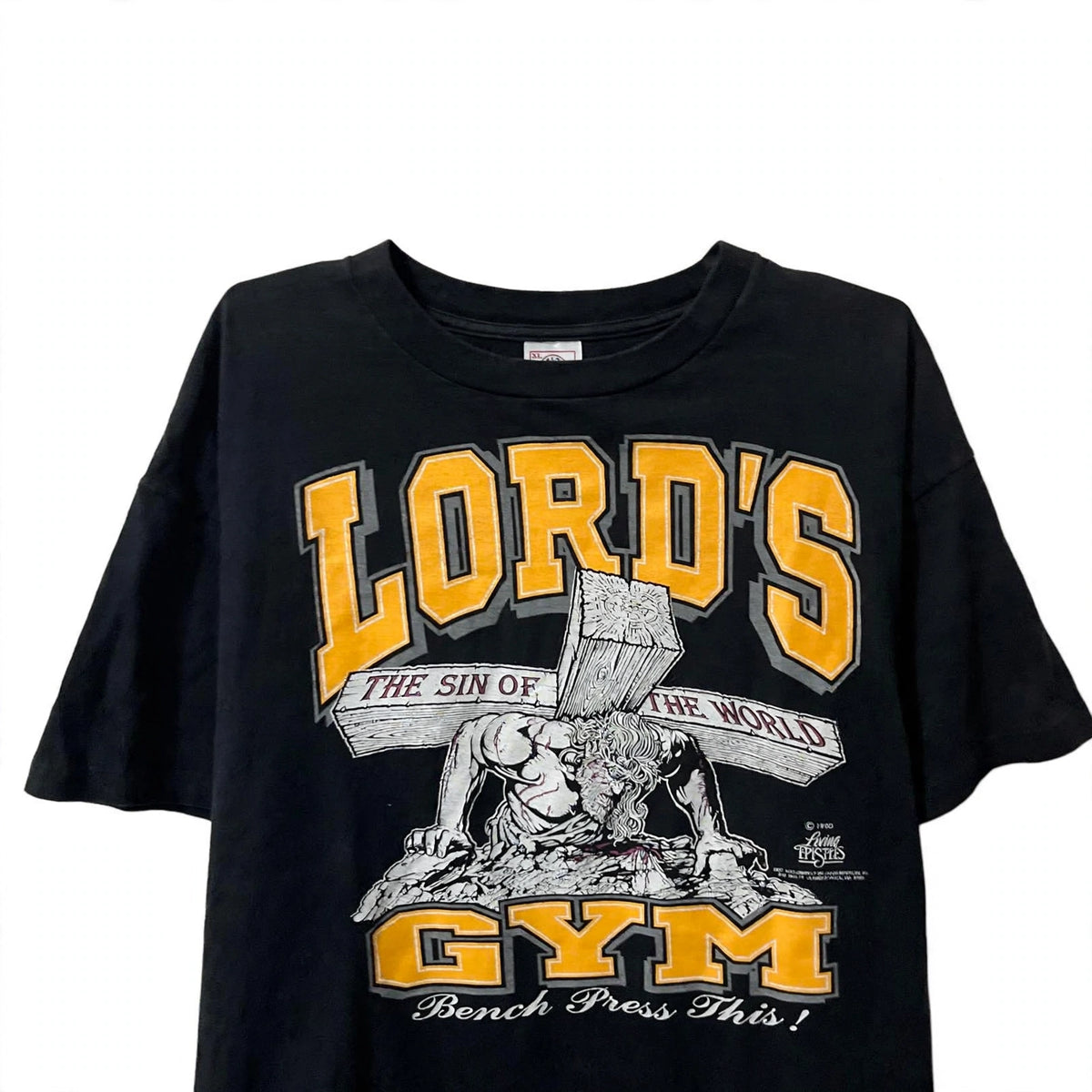 1990s LORDS GYM “HIS PAIN YOUR GAIN” TEE (EXTRALARGE)