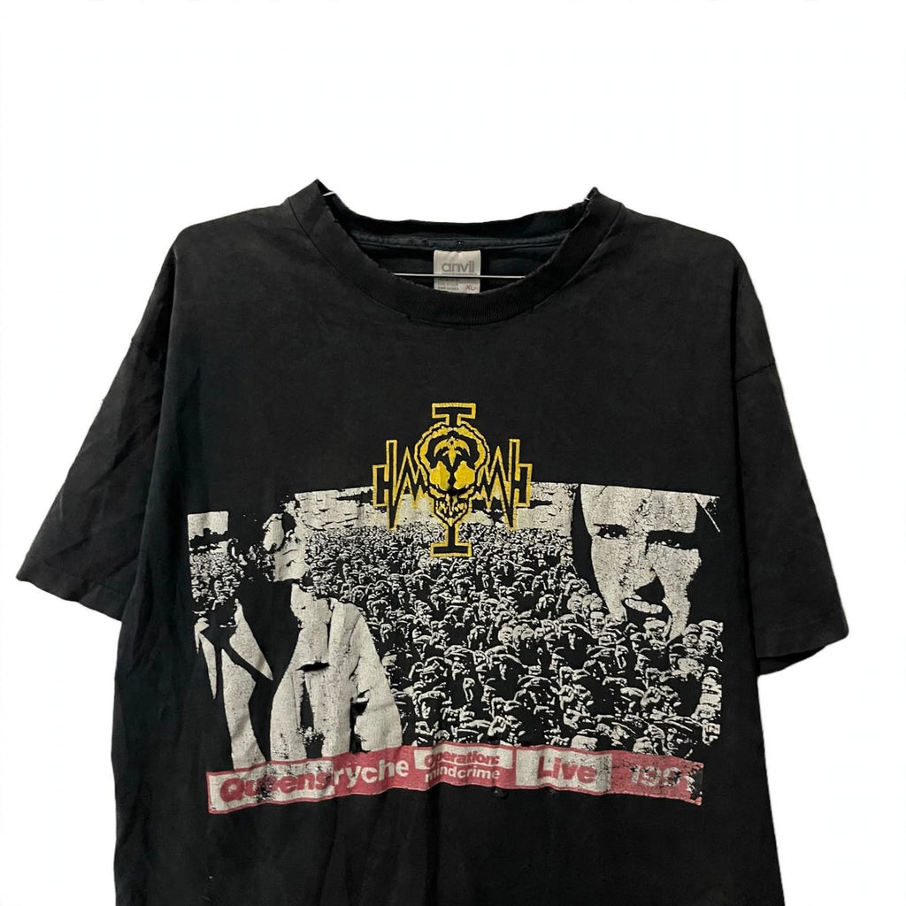1990s QUEENSRYCHE “OPERATION MINDCRIME”TEE (EXTRALARGE)
