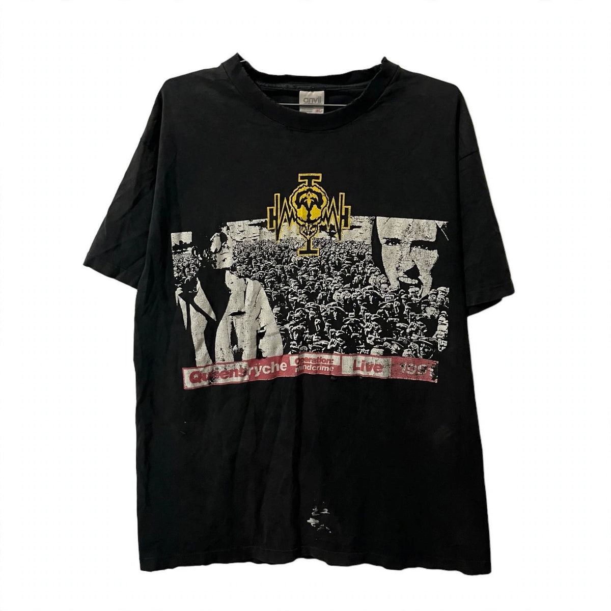1990s QUEENSRYCHE “OPERATION MINDCRIME”TEE (EXTRALARGE)