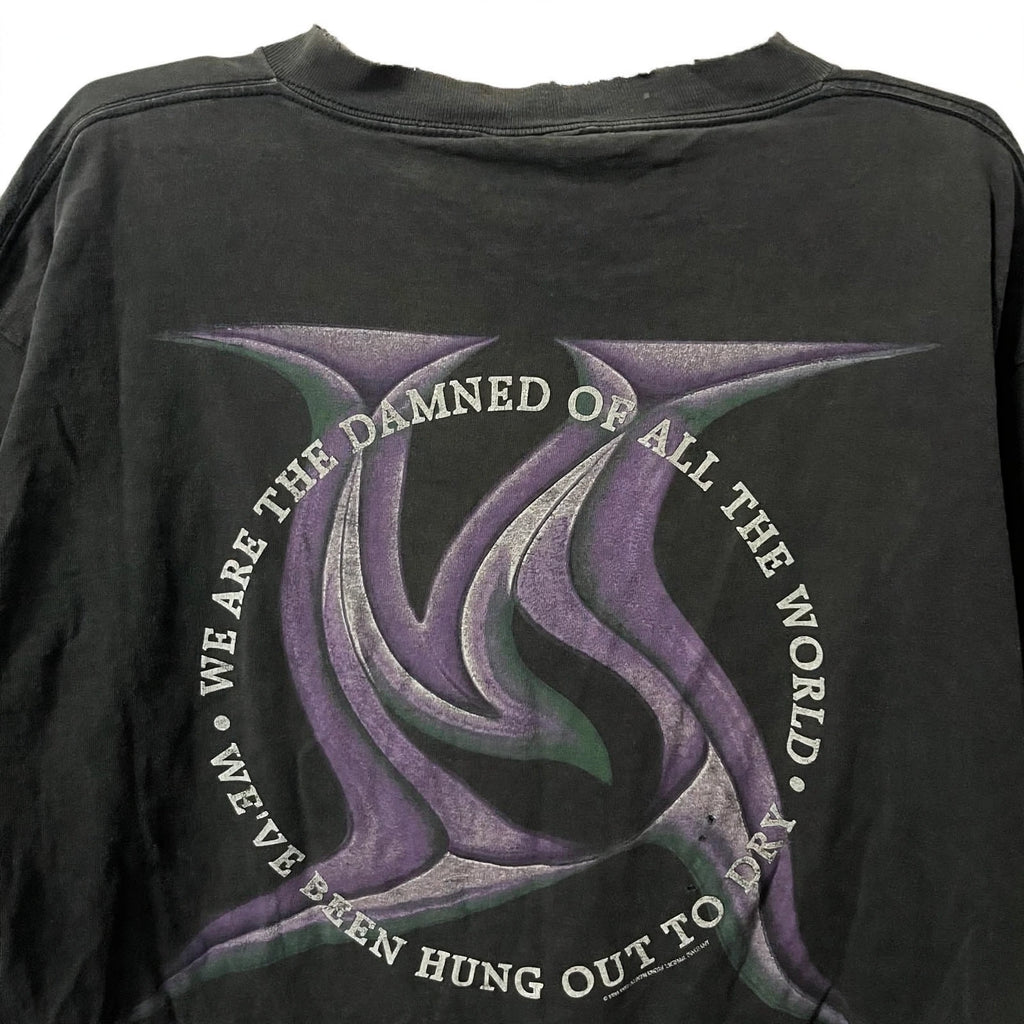 1990s MEGADETH  “YOUTHANASIA WE'VE BEEN HUNG OUT TO DRY” TEE (EXTRALARGE)